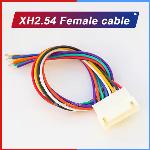Yoeruyo JST XH 2.54mm 22AWG Pre-Crimped Extension Wire 2-9Pin Male Female Plug Socket Connector Cabl