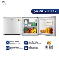 Worldtech ตู้เย็น มินิบาร์ 1.7 คิว ความจุ 46 ลิตร มอก. ประหยัดไฟเบอร์ 5 รับประกัน 3 ปี รุ่น WT-MB48