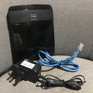 [70% New] Linksys E1200 路由器 連火牛及LAN線 Wireless-N Router