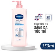 Dưỡng Thể Vaseline 4x 350ml Dưỡng Sáng Da Rạng Rỡ Vaseline Healthy Bright Instant Radiance UV Tone-U