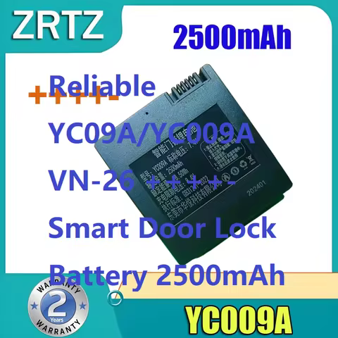 Reliable YC09A/YC009A VN-26 ++++- Smart Door Lock Battery 2500mAh