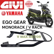 Yamaha Ego Gear Monorack 100% Original GIVI V RACK / Box Kaki / Tapak Box Givi Sesuai All Universal 