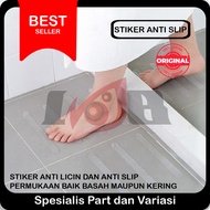 Stiker Anti Slip Bathtub Lantai Kamar Mandi Licin Kaca Keramik Tangga