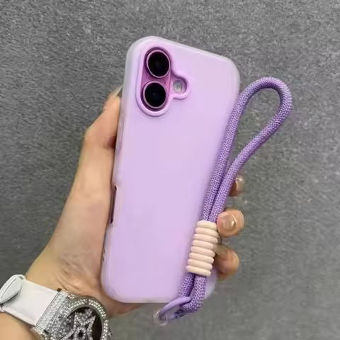 2in1 Matte Candy Wrist Strap Phone Case For Honor X5C X5 Plus X8D X8C X8B X7D X7C X7B X6D X6C X6B Ha