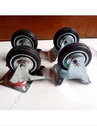 tambahan roda untuk booth portable