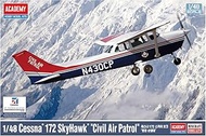 Academy 1/48 Cessna 172 Skyhawk CAP Civil Aviation Patrol Plastic Model 12367 (Airplane)