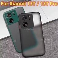 Transparent Matte Casing For Xiaomi 13T Pro 13TPro 13 Pro Lite 5G 13Pro 13Lite Mi13T Xiaomi13T Pro Xiaomi13TPro Soft Silicone Phone Case Lens Protection Shockproof Hard Back Cover