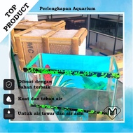 Mini aquarium measuring L 28 x H 15, minimalist aquarium