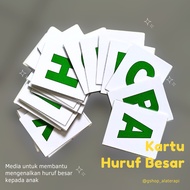 Capital Letter Card