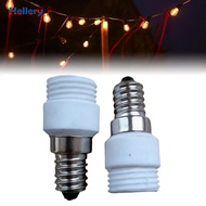 [Hellery] 2 Pieces E14 to G9 Light Socket Adapter Bulb Base Converter Light Bulb Socket Adapter