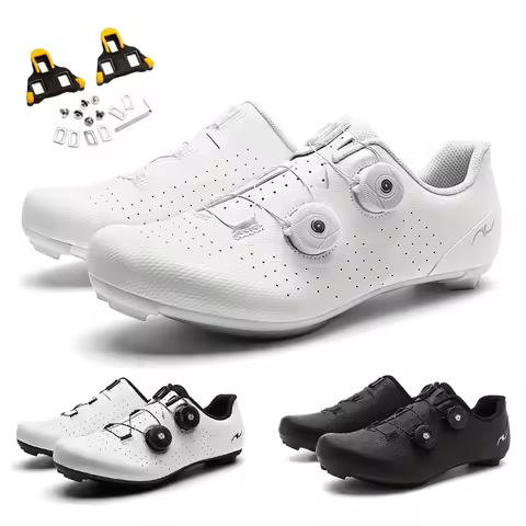 Speed Cycling Sneaker Men's Road Cycling Shoes Cleat Shoes Spd Shoes Cycling Flat Pedal Shoes Man Bi