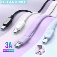 UNGU O LIKE Cable Charger HI Turbo Charge Support FAST CHARGING Fast Charger 100%/ USB TYPE C DATA C
