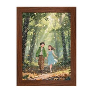 Wholesale Framed Cartoon Ornament Empty Frame Puzzle Puzzle Souvenirs Manufacturer Puzzle Frame Stre