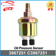 1/8NPT Oil Pressure Sensor 3967251 C3967251 Lengthen for Cummins 4BT 6BT 3.9 ISB QSB B 5.9 Diesel En