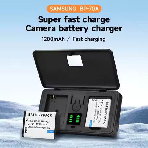 PALO 1200mah BP70A BP-70A 3.7V Li-ion Rechargeable Battery for SAMSUNG ES65 ES67 ES70 ES80 TL105 TL1