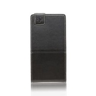 [每週三截止]日本原裝 Simplism Vertical Flip Style for Sony Xperia Z C6602 直翻式縱開型皮套立架 黑色TR-VFXPZ-BK 保護套