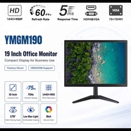YAMIGO 19” 19-inch LED monitor 60hz 1440*900 to ship