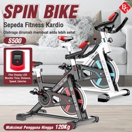 HTD Sport Sepeda Statis Spin Bike Cardio Alat Olahraga Exercises S-500