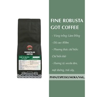 Fine Robusta roasted coffee beans - Got Coffee with CQI certification (Coffee Quality Institute) 250