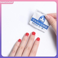 [Beautyoufeel] 300/100Pcs Degreaser Nails Gel Nail Polish Remover,Gel Polish Remover Pads Foil Nail 