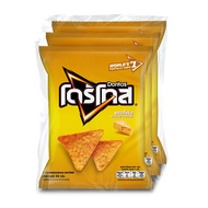 DORITOS (DORITOS) Crispy Fried Corn Slices Nacho Cheese Flavor 50 G. x 3 Packs