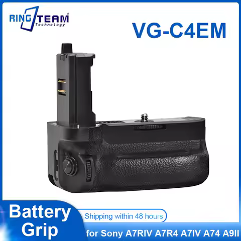 VG-C4EM VGC4EM Battery Grip for Sony a7RIV a7R4 a7IV a74 a9II a7rm4, A7M4, a1, a7s3, NP-FZ100, FZ100