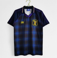 94/96 Scotland Home Retro Football Jersey Soccer Shirt S-XXL เสื้อบอล เสื้อบอลวินเทจ ชุดฟุตบอลผู้ชาย เสื้อทีมชาติ เสื้อทีมสโมสรฟุตบอลต่างชาติ เสื้อแมนยู