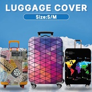WANDER Luggage Cover Protector Washable Anti-Scratch Suitcase Dustproof Cover Luggage Cover