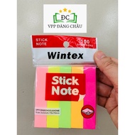 Wintex 5-color sticky notes