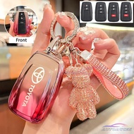 TPU Car Keybox Key Cover For Toyota Altis GR CHR Corolla Cross 2025 Rav4 Harrier Corolla Cross Key C
