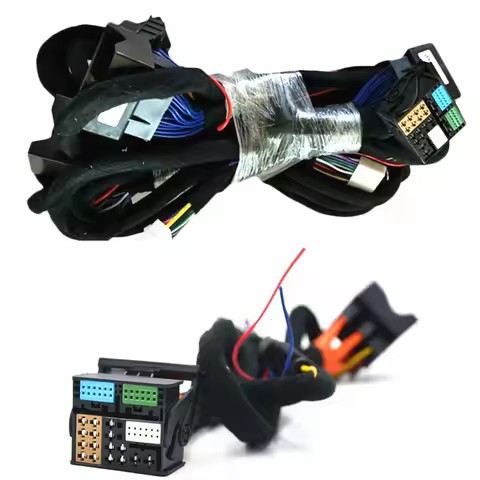 Car DSP Amplifier wiring harness for New Skoda /2017 Passat/2015 up Audi A4/Tiguan L/Golf 7/2014 Oct