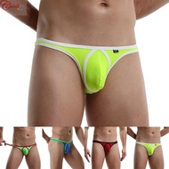 【CAMILLES】Mens Underwear Nylon Panties Pornography Sissy Stretchy Back Thong Brand New【Mensfashion】