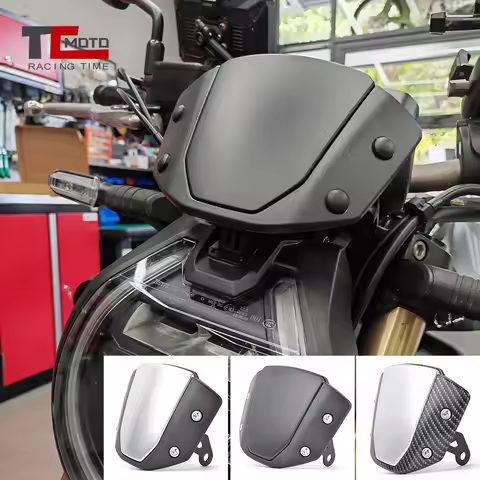 Motorcycle Windshield For Honda CB650R CB 650R 2025 2024 Sport Windshield Wind Deflector Visor Scree