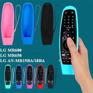 【In-Demand Item】 1 Piece Luminous Silicone Protective Case For Smart Tv Remote Sleeve With Lanyard Without Blocking Signals Tv Remote Sleeve