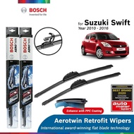 Bosch Aerotwin Retrofit U Hook Wiper Set for Suzuki Swift AZG414 (22"/17")
