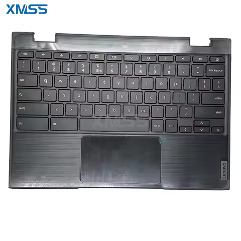 US Keyboard Palmrest Touchpad for Lenovo 100e Chromebook 2nd Gen 81MA 5CB0T79741