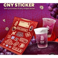 2026 Zus Coffee CNY Sticker