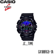 G-SHOCK Virtual Rainbow Series GA100RGB-1A 100% Original.GA100 / GA-100RGB / GA-100RGB-1ADR