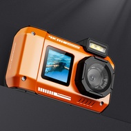 Waterproof Underwater Digital Camera4K Digital zoom underwater flash camera