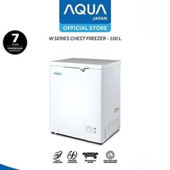 New Mini Super Fast Chest Freezer AQUA Japan Wseries 100Liter *MEDAN