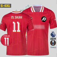 POoL Arsenal Jersey Home 24/25 Men Football Shirt VIRGIL ALEXANDER- ARNOLD FABINHO M.SALAH LUISDIAZ