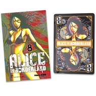 Book - Alice In Borderland - Volume 8 - Free Paper Card