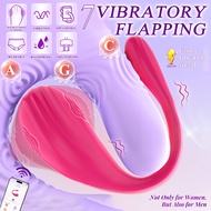 【Escalate】3IN1 APP control Add double-sided tapping function & 7 vibration mode rose vibration toy a