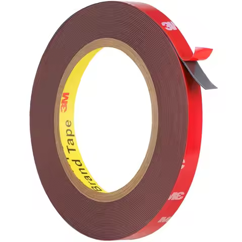 Double Sided Tape Heavy Duty, Waterproof Mounting Foam Tape, 33ft Length, 0.4in Width, Strong Adhesi