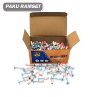 Best Seller - Stamset Gun Refill Nails Concrete Nails Size 7.3Mm 100 Pcs Concrete Nails, Nails