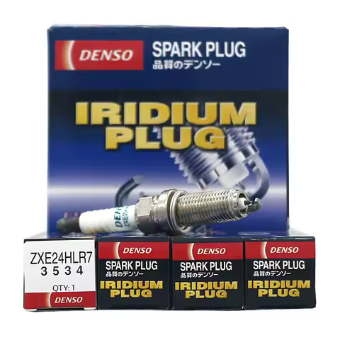 4Pcs ZXE24HLR7 Denso Spark Plug 3534 for Volvo S60 S80 S90 V40 V60 V70 V90 XC40 XC60 XC90 T4 T5 T6 B