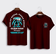 KAOS ATASAN OBLONG DEWASA PRIA/LAKI-LAKI LENGAN PENDEK DISTRO GAMBAR DEPAN BELAKANG KAOS KEREN-714