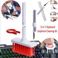 5 in 1Multifunctional Cleaning Keyboard Cleaning Brush Earphone Cleaning Tool Keyboard Cleaner Keycap Puller Kit Duster Tool