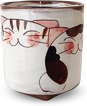 J Kitchens J-kitchens Workshop Sho~ 3 Kittens Square High Stand Teacup Blue Hasami Ware Made in Japa