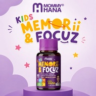Mommyhana Memori focuz Excelhana Vitamin Minda Fokus Belajar